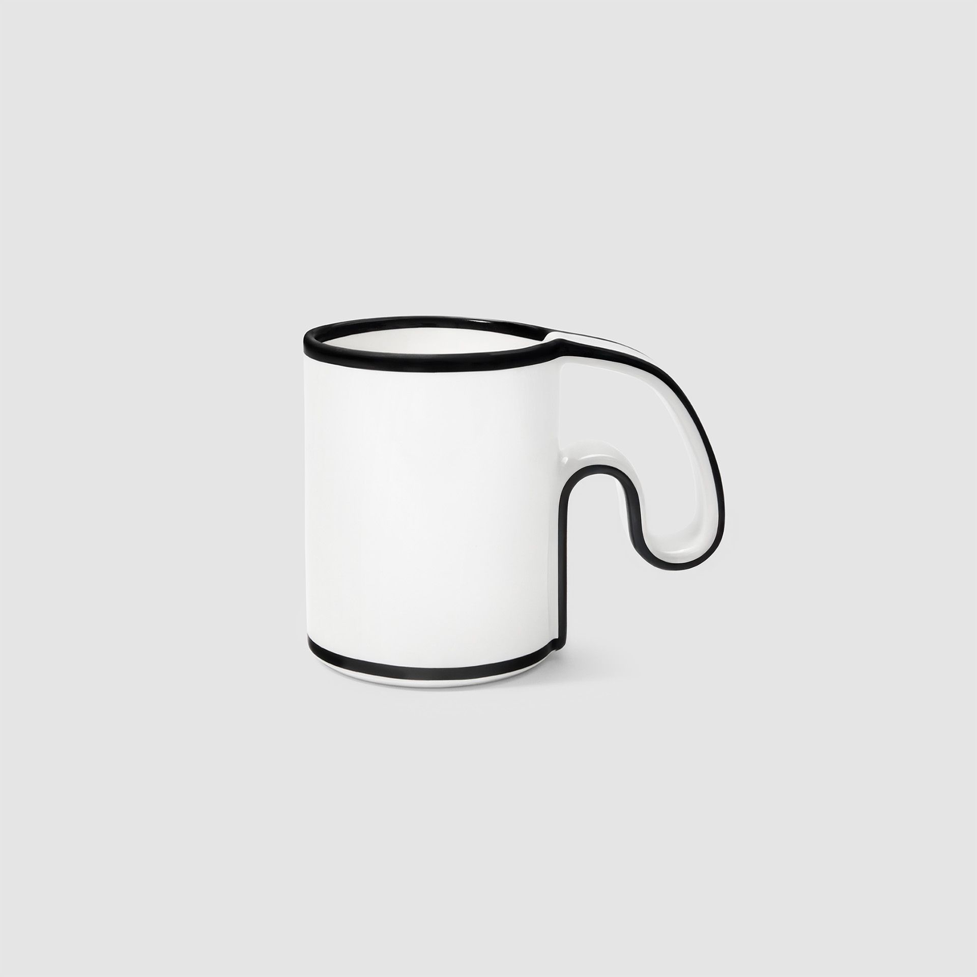 Line Mug Black L | Nuflaat KR